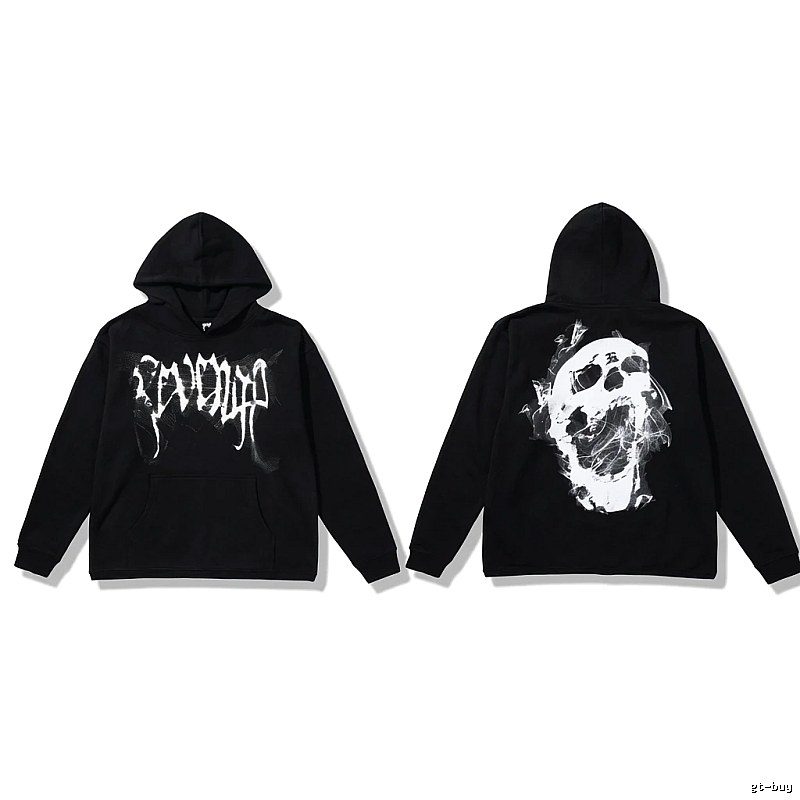 Revenge Skull Dark Style Hoodie
