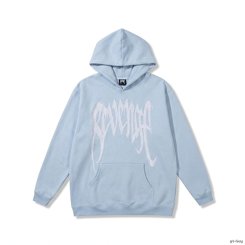 Revenge trendy and cool style light blue sweatshirt