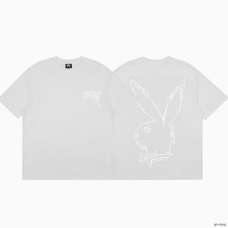 Revenge White Skull Graphic T-Shirt Logo Detail