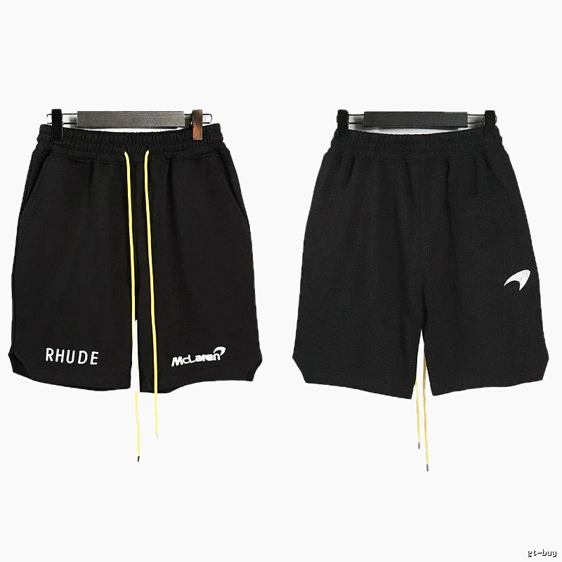 RHUDE Co-branded Black Shorts