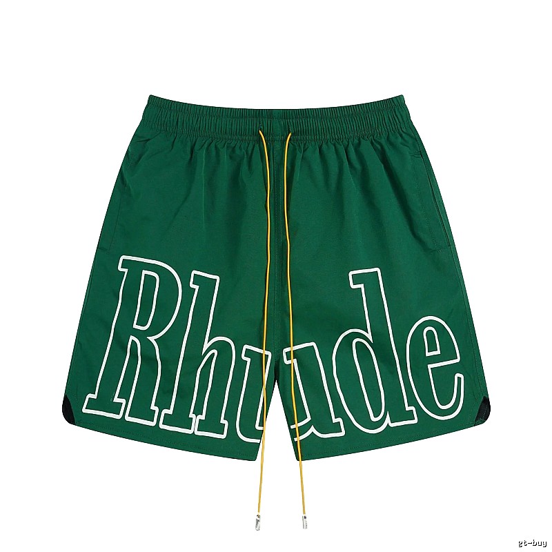 RHUDE letter trendy brand style shorts