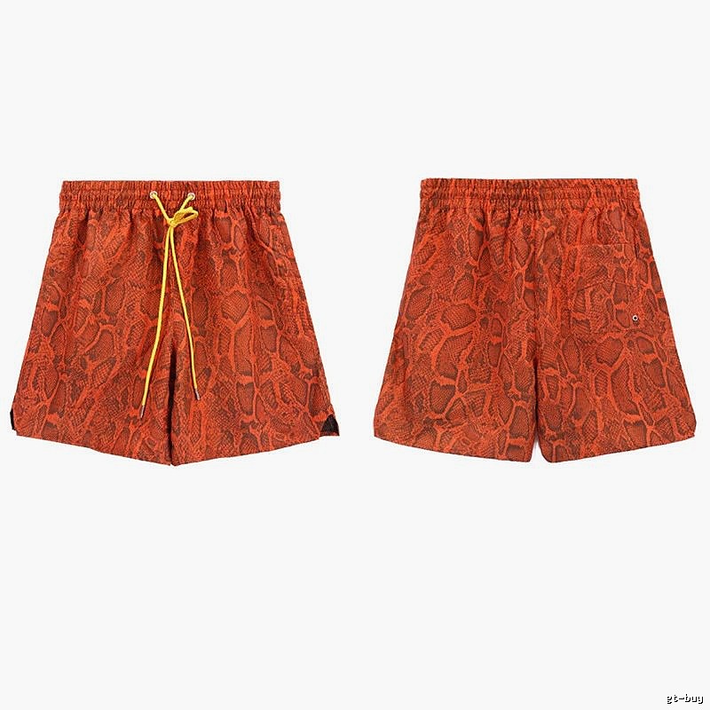 RHUDE Snake Pattern Retro Shorts