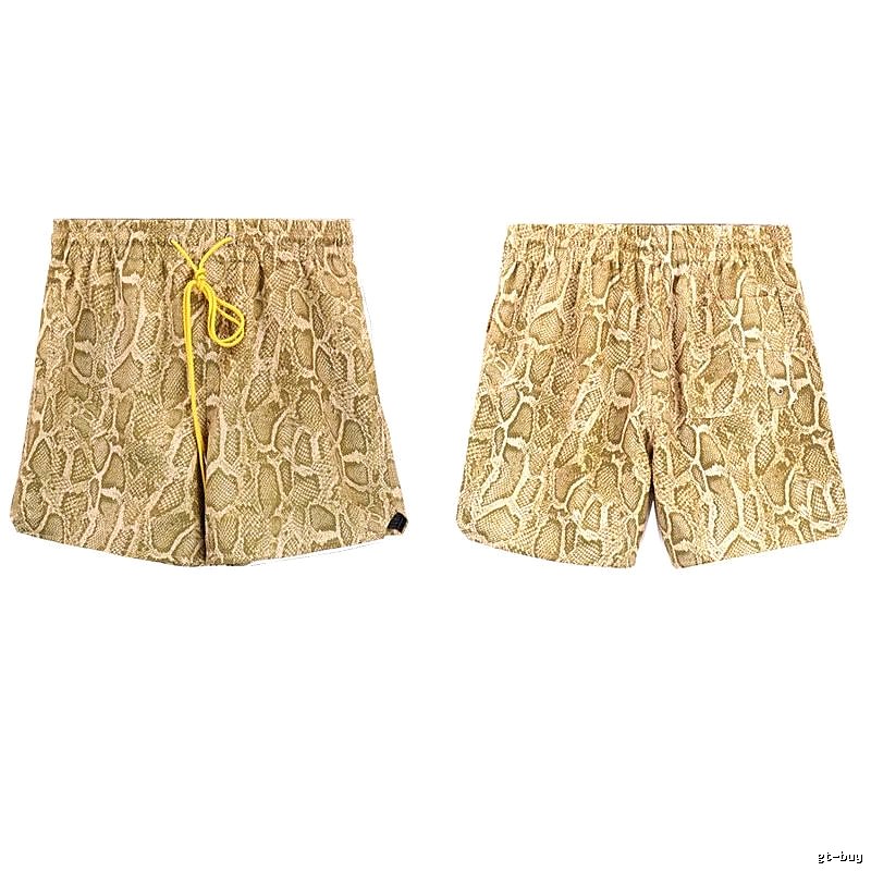 RHUDE Snake Print Casual Shorts