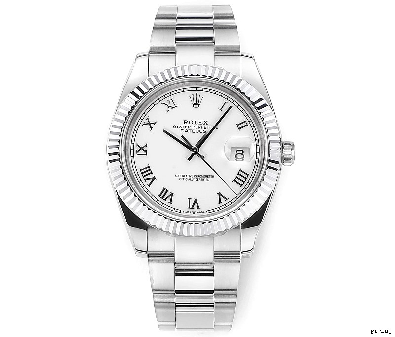 Roman Numeral Dial Datejust Automatic Watch - Rolex Weekend Edit