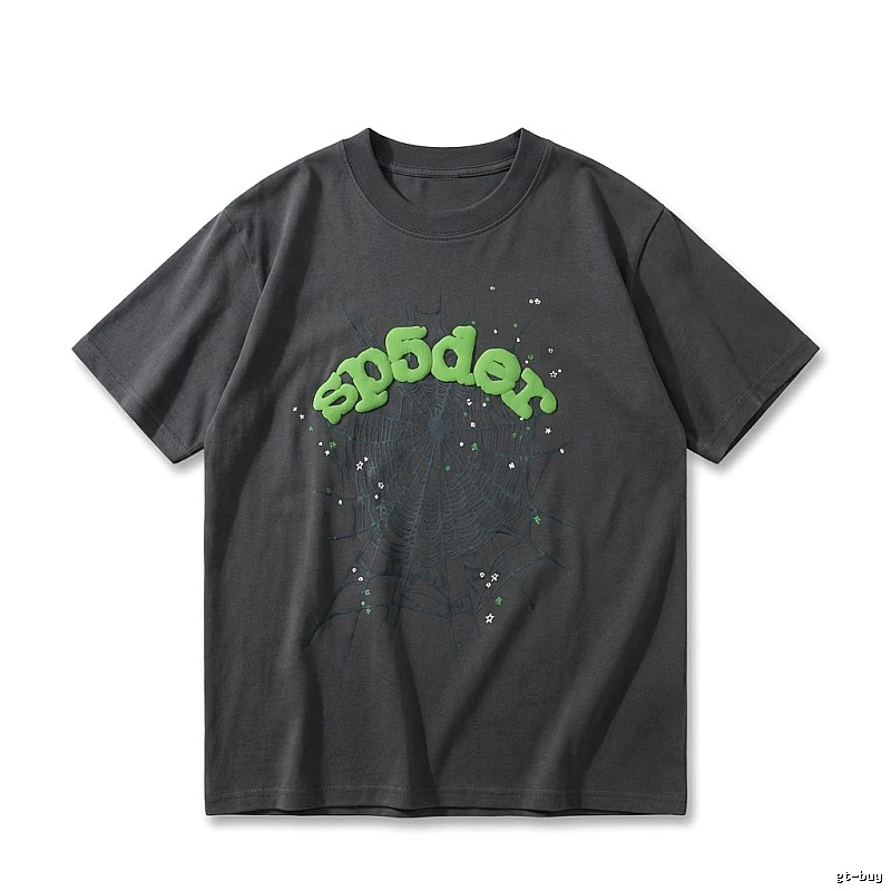 Sp5der Dark Style Black T-shirt