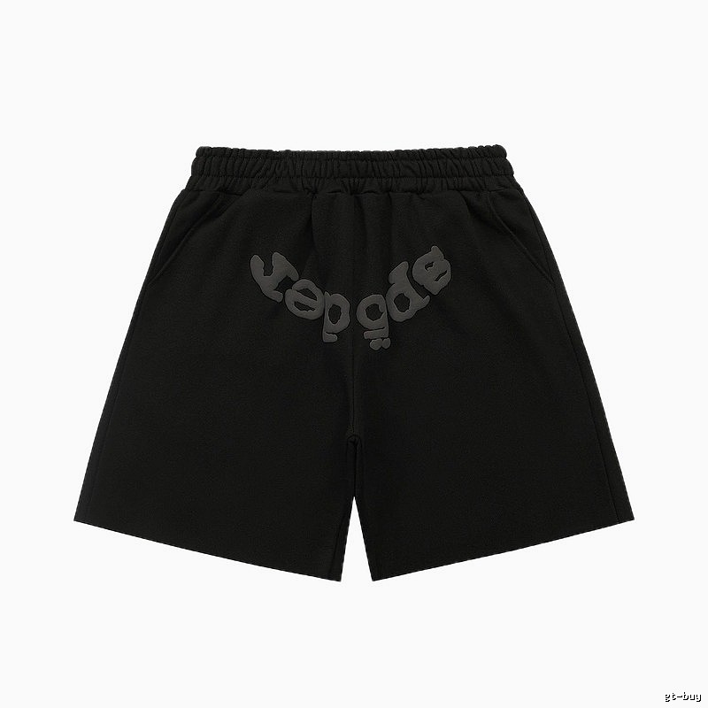 Sp5der letter trendy brand style shorts