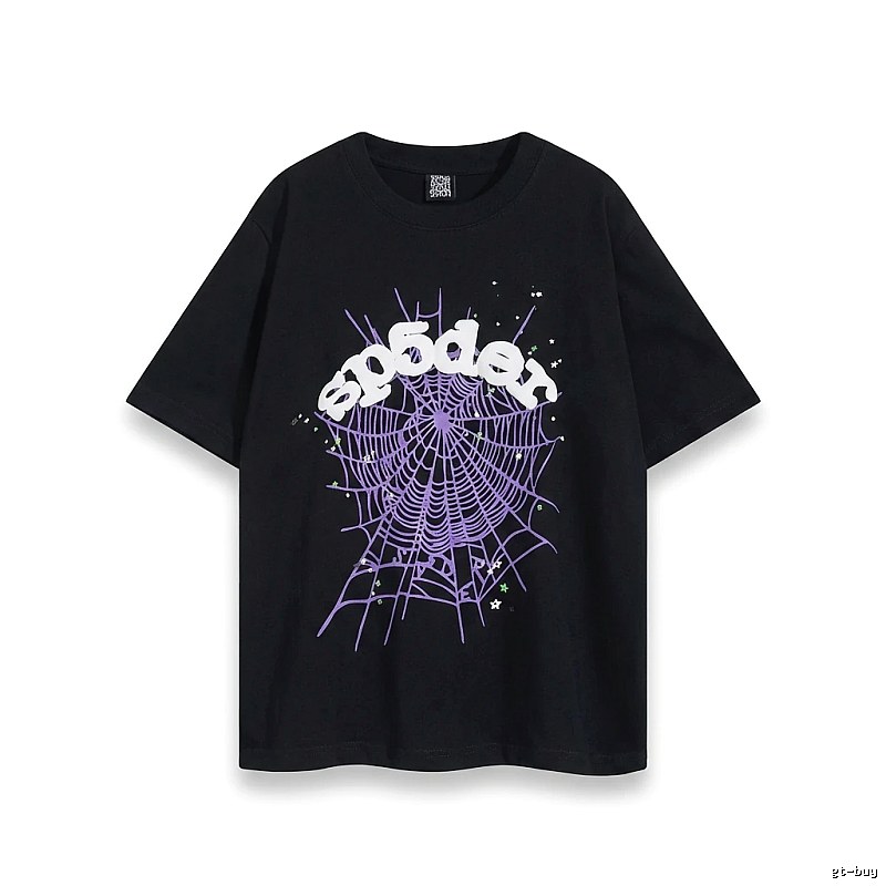 Sp5der Spider Web Dark Style T-shirt