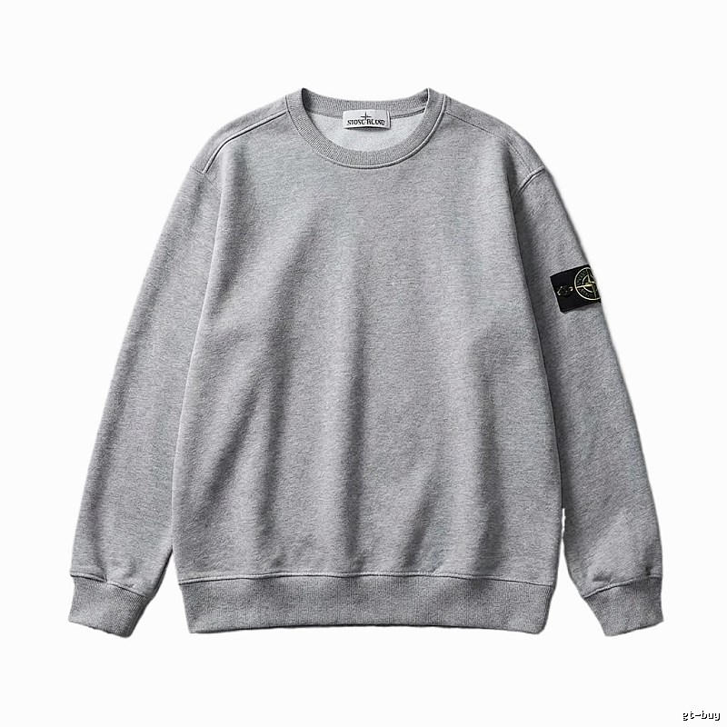 Stone Island basic grey sweatshirt