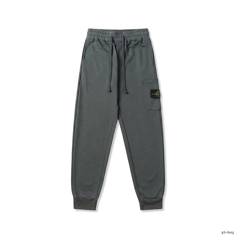 Stone Island workwear style dark grey sweatpants