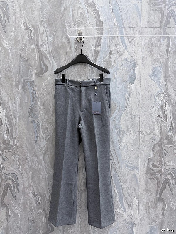 Straight Casual Trousers - Cropped Leg And Simple Clean Front Travel Edit
