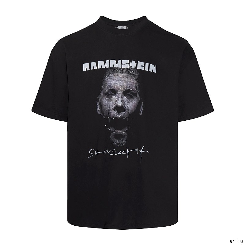 Streetwear Statement graphic T-shirt Black Colorful Lucky with Logo Accent