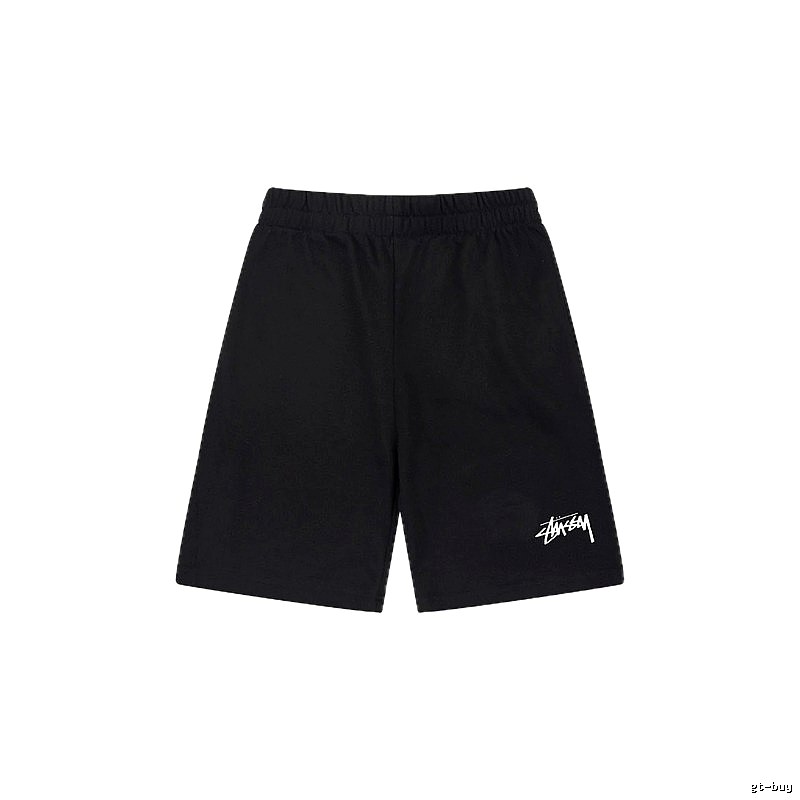 Stussy basic casual black shorts