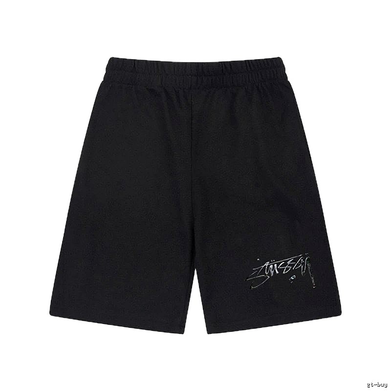 Stussy Basic Style Trendy Black Shorts