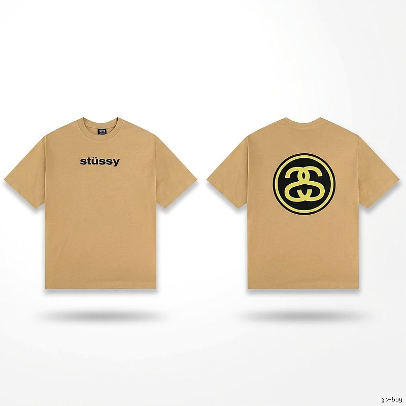 Stussy classic khaki short-sleeve
