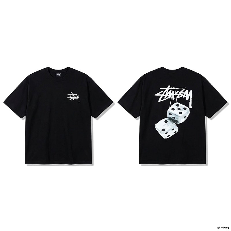 Stussy Dice Style Black T-shirt