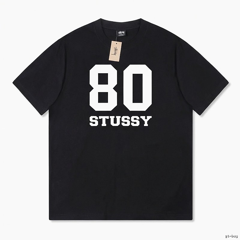 Stussy digital style black T-shirt