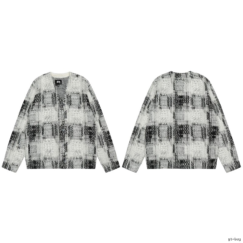 Stussy Gray Swirl Graphic SweatShirt Gift Ready
