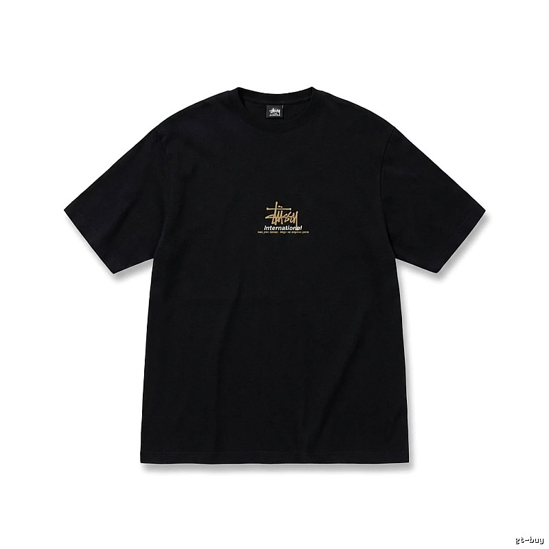 Stussy International Style Black T-shirt