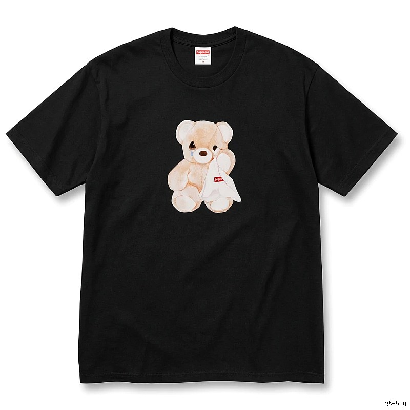 Supreme Bear Print Black T-shirt