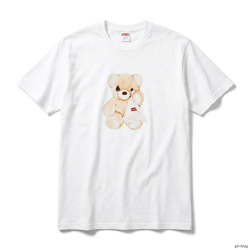 Supreme Bear Trend Brand White T-shirt