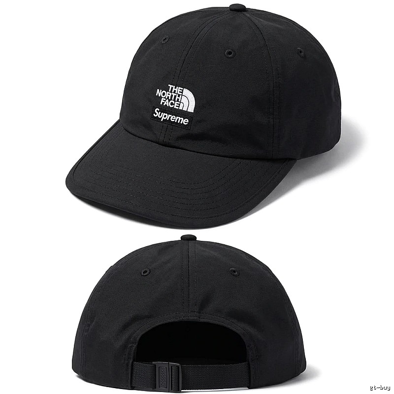 Supreme Co-branded Black Baseball Cap