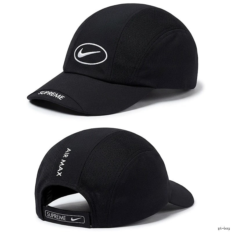 Supreme Co-branded Sporty Black Hat