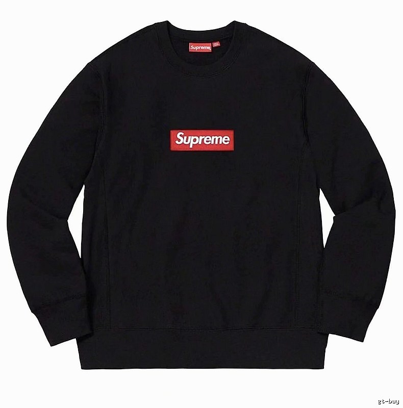 Supreme Easy Match Logo hoodie Gray Red Oversized for Everyday Use