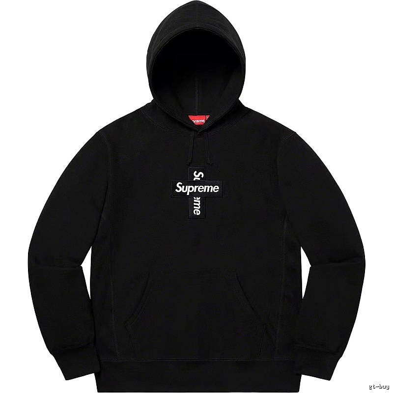 Supreme Lightweight Logo hoodie Gray Red Oversized for Trend Styling