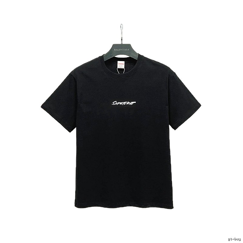 Supreme Printed Street-style Black T-Shirt