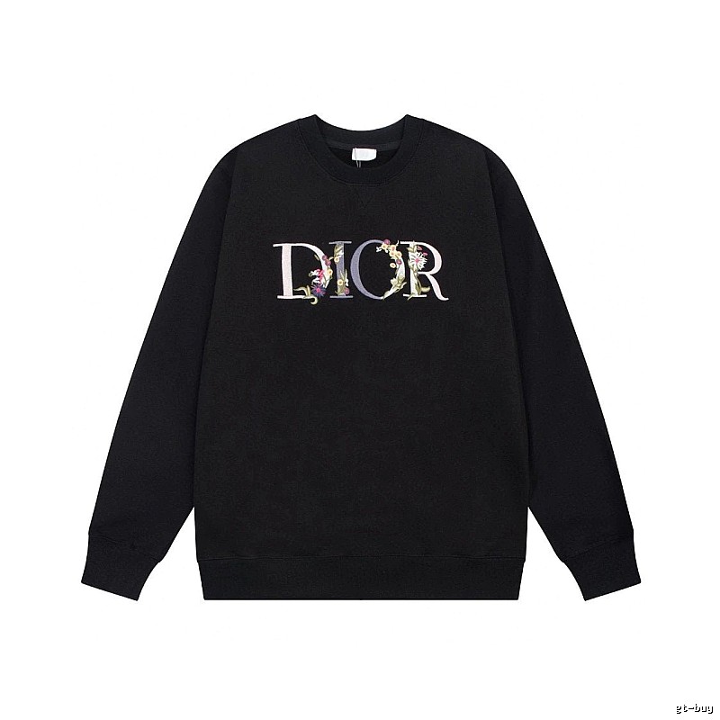 Sweatshirt by Dior with Black Sweatshirt with Dior Floral