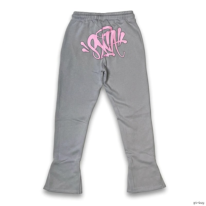 SynaWorld Graffiti Style Grey Sweatpants