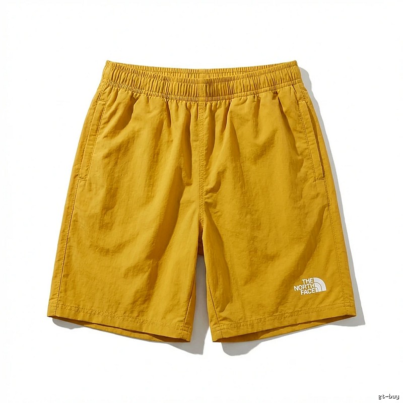 The North Face casual style yellow shorts
