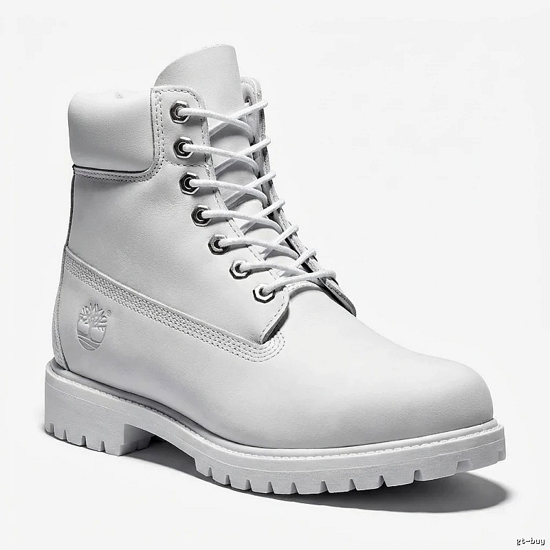 Timberland classic white work boots