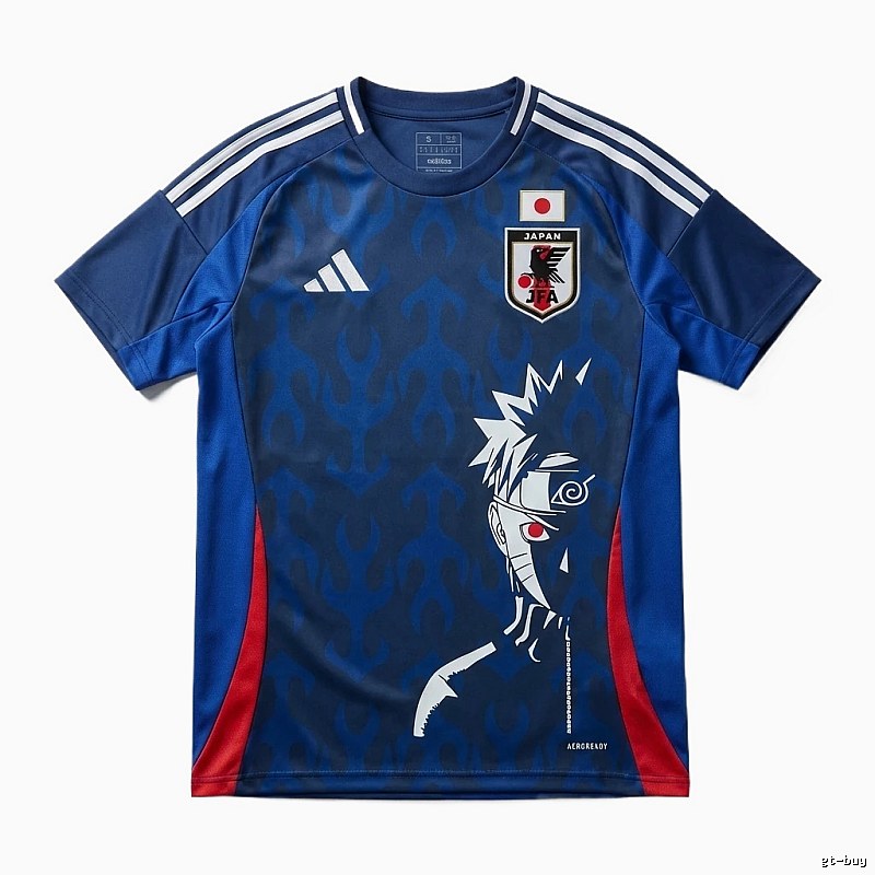 Tokyo Ghoul anime-style blue jersey