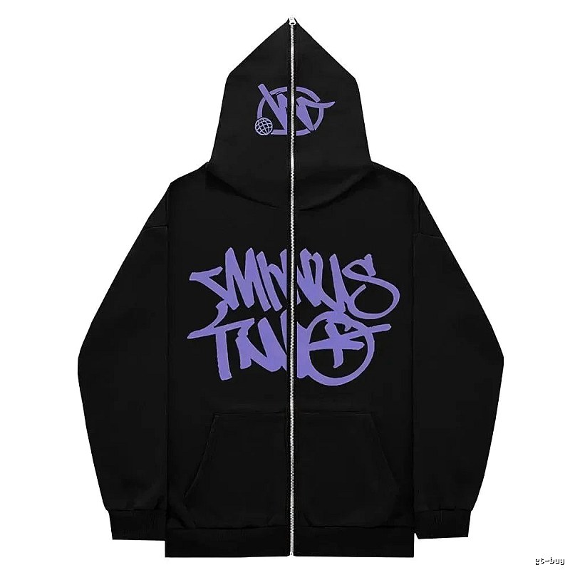 Trapstar Casual Graphic zip hoodie Black Zip Pink for Comfortable Styling
