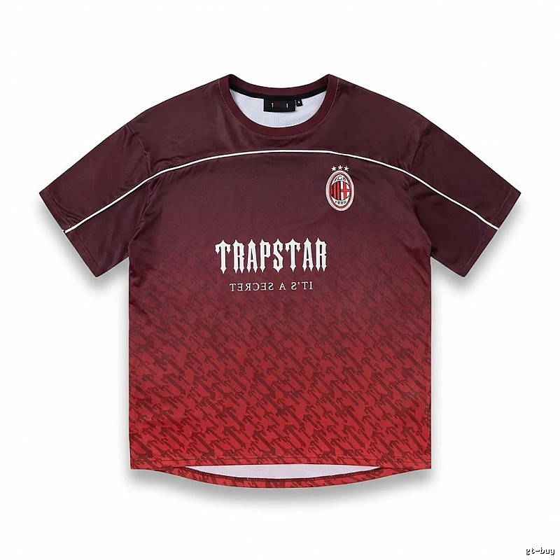 Trapstar Gradient Style Burgundy T-shirt