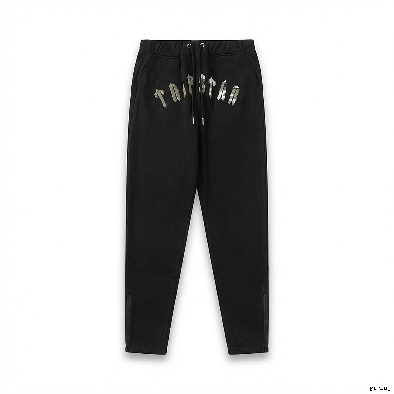 Trapstar Letter Style Black Sweatpants