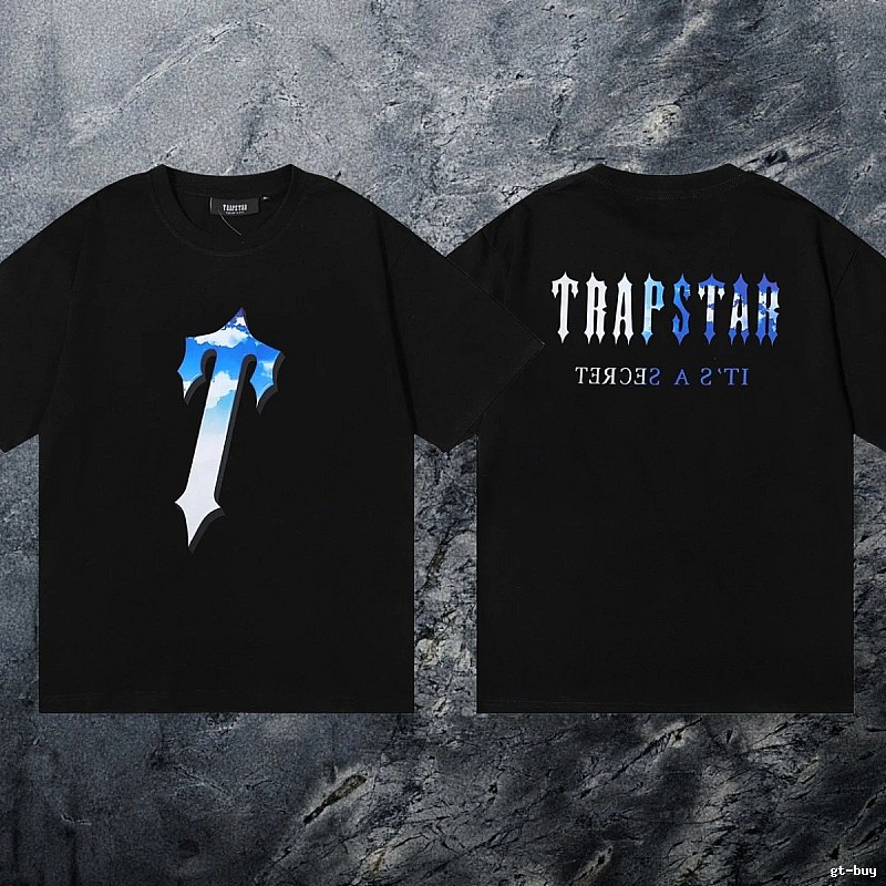 Trapstar Logo Detail Keys graphic T-shirt Black White Key with Functional Detail