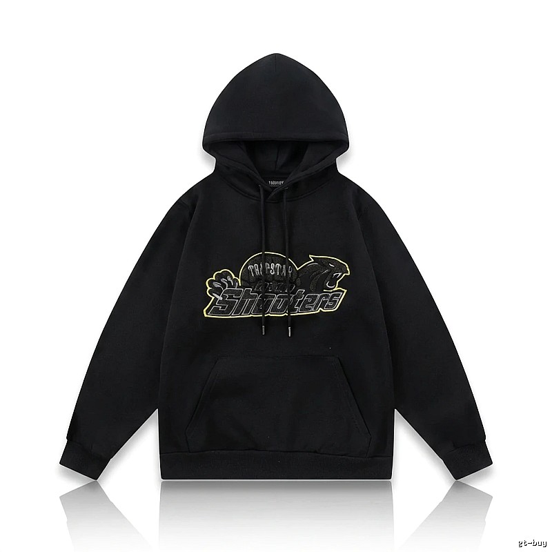 Trapstar Print Trendy and Cool Black Sweatshirt