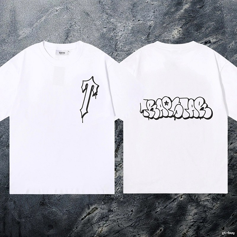 Trapstar Weekend Keys graphic T-shirt Black White Key for Weekend Wear