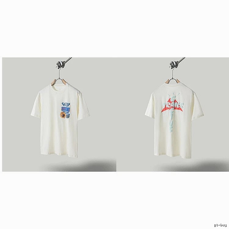 Travis Scott Graffiti Street Style Off-white T-shirt