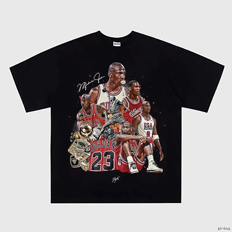 Tupac Gift Ready Portrait graphic T-shirt Black Tupac Collage with Fresh Pattern