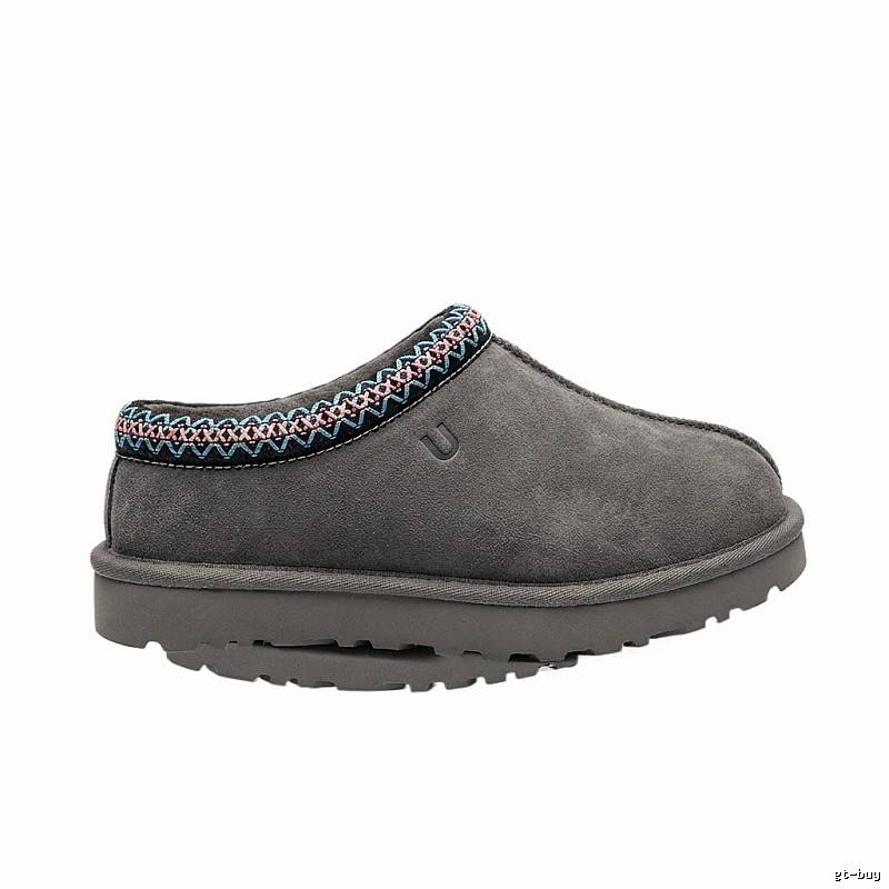 UGG retro embroidered style grey shoes