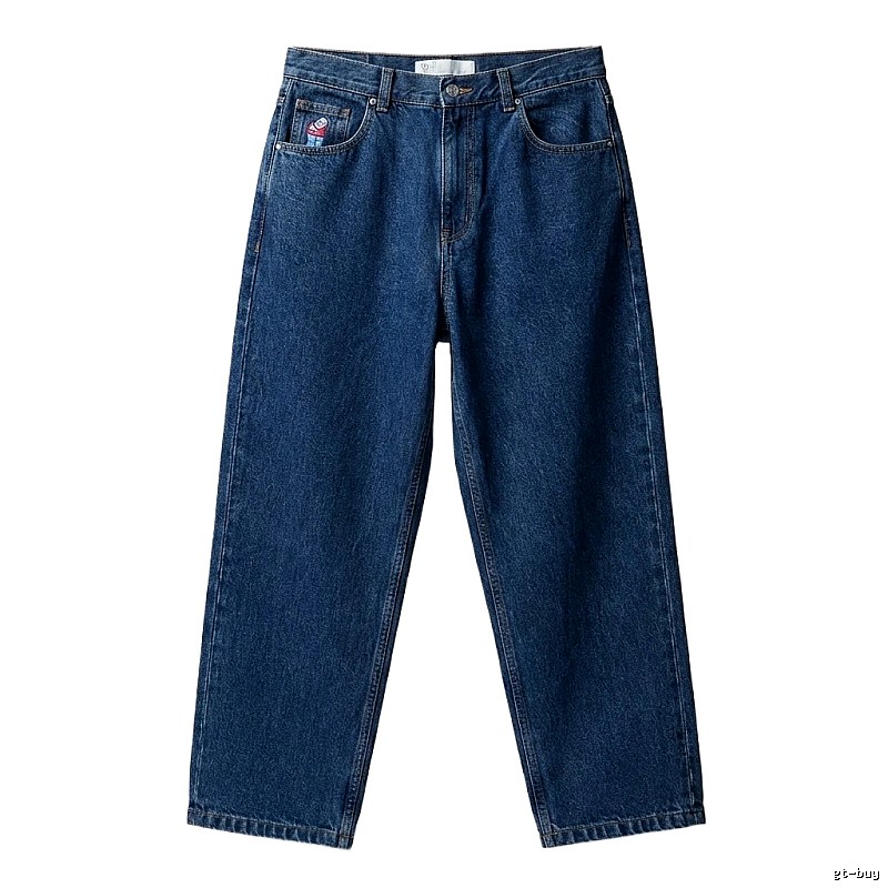 Y2K dark blue jeans